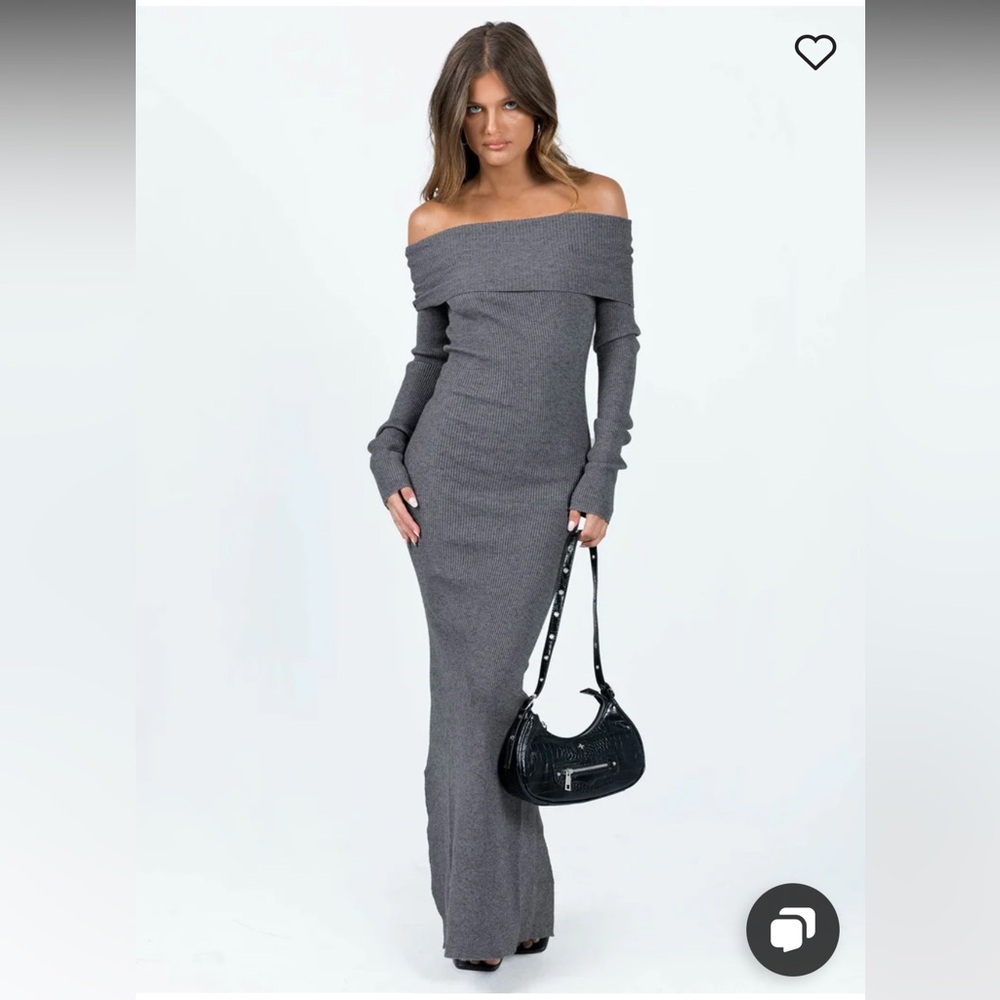 Princess Polly Phylis Off-Shoulder Maxi Dress